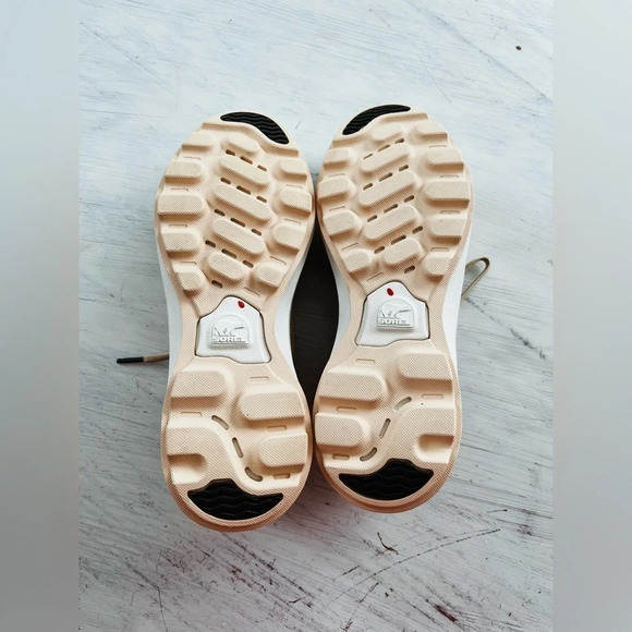 Sorel Ona 503 Low Top Platform Sneaker White Peach/ Nova Sand Size 7 NWOT $125 - Picture 3 of 15